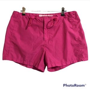 Vintage 90s Y2K guess polyester drawstring shorts